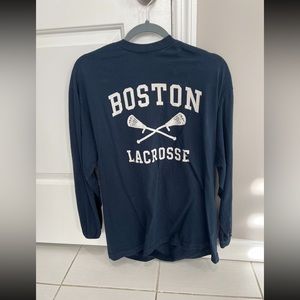 Long Sleeve Navy Tee-Shirt From J Galt. One Size Fits All